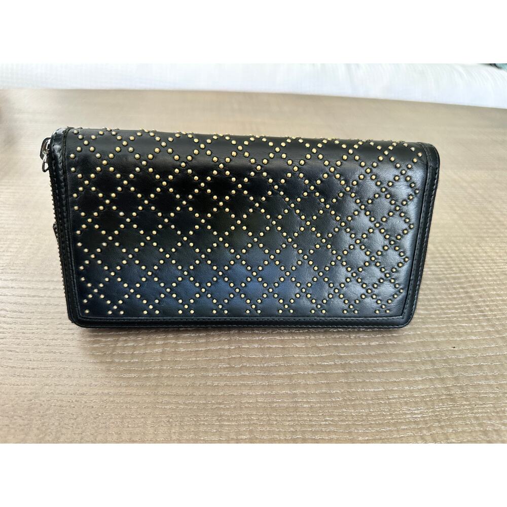 Authentic Gucci Diamante Studded Zippy Long Wallet - Picture 2 of 12
